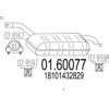 MTS 01.60077 End Silencer